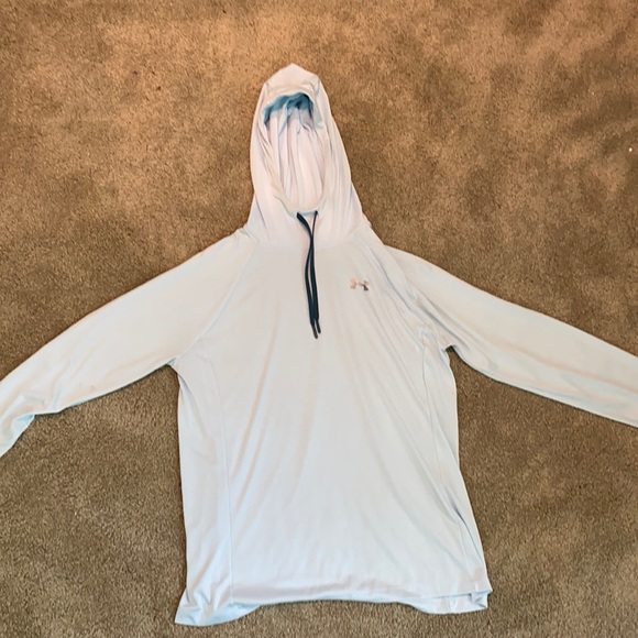 Pale blue under armor hoodie - Picture 1 of 1